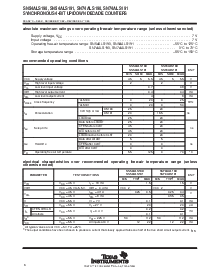 浏览型号SN74ALS191的Datasheet PDF文件第6页