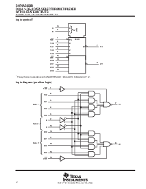 浏览型号SN74AS353B的Datasheet PDF文件第2页