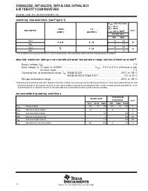 浏览型号SN74ALS521的Datasheet PDF文件第6页