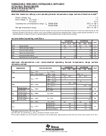 浏览型号SN74ALS245A的Datasheet PDF文件第4页