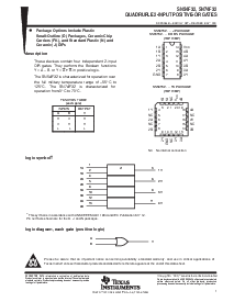 浏览型号SN74F32的Datasheet PDF文件第1页