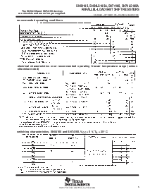 浏览型号SN74LS165A的Datasheet PDF文件第5页