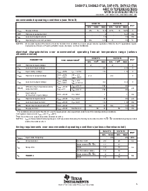 浏览型号SN54LS173A的Datasheet PDF文件第5页