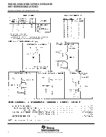 浏览型号SN54LS259B的Datasheet PDF文件第2页