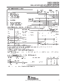 浏览型号SN74LS76A的Datasheet PDF文件第5页