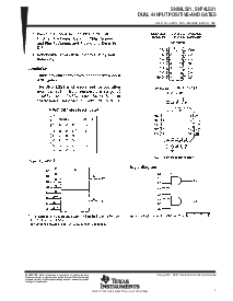 浏览型号SN74LS21的Datasheet PDF文件第1页