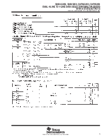 浏览型号SN74LS253的Datasheet PDF文件第5页