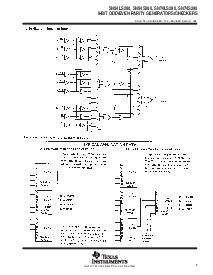 浏览型号SN74LS280的Datasheet PDF文件第5页