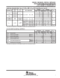 浏览型号SN54LS221的Datasheet PDF文件第7页