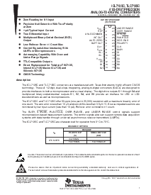 浏览型号TLC7135C的Datasheet PDF文件第1页