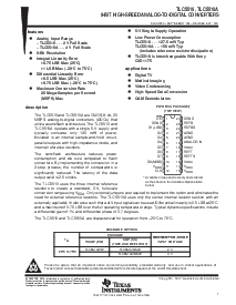 浏览型号TLC5510的Datasheet PDF文件第1页