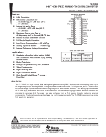 浏览型号TLC5540的Datasheet PDF文件第1页