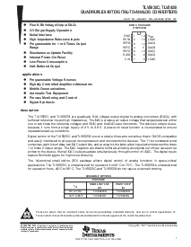 浏览型号TLV5620C的Datasheet PDF文件第1页