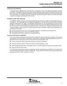 浏览型号MSP430x11x1的Datasheet PDF文件第5页