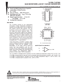 浏览型号TLC3704的Datasheet PDF文件第1页