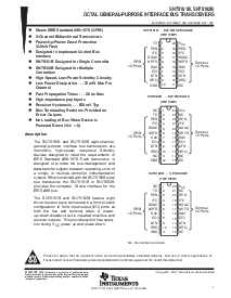 浏览型号SN75162B的Datasheet PDF文件第1页