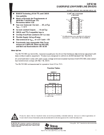 浏览型号SN75C188的Datasheet PDF文件第1页