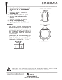 浏览型号MC1488的Datasheet PDF文件第1页
