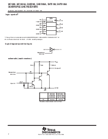 浏览型号MC1489A的Datasheet PDF文件第2页