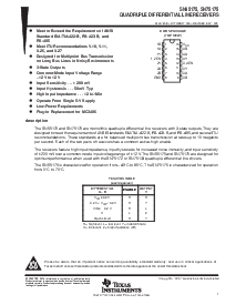 浏览型号SN75175的Datasheet PDF文件第1页
