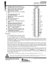 浏览型号SN75LVDS83的Datasheet PDF文件第1页