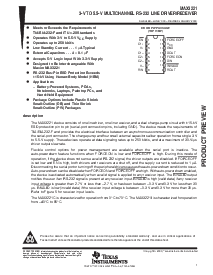 浏览型号MAX3221的Datasheet PDF文件第1页