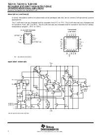 浏览型号TLE2161A的Datasheet PDF文件第2页