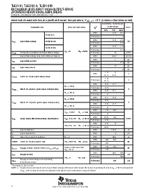 浏览型号TLE2161A的Datasheet PDF文件第4页