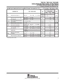 浏览型号TLE2161A的Datasheet PDF文件第5页