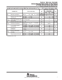 浏览型号TLE2161A的Datasheet PDF文件第7页