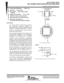 浏览型号LM118的Datasheet PDF文件第1页