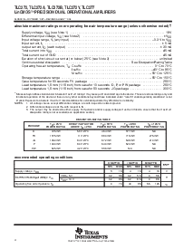 浏览型号TLC272的Datasheet PDF文件第4页