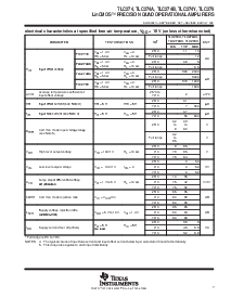 浏览型号TLC279的Datasheet PDF文件第7页