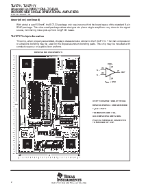 浏览型号TLV2711Y的Datasheet PDF文件第2页