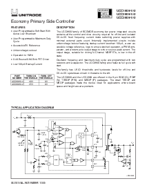 浏览型号UCC2809-1的Datasheet PDF文件第1页