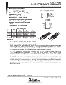浏览型号LT1072的Datasheet PDF文件第1页