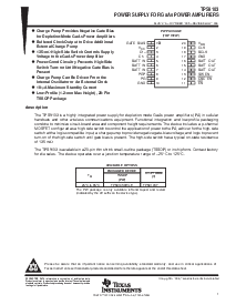 浏览型号TPS9103的Datasheet PDF文件第1页