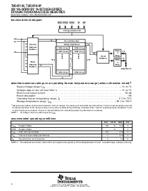 浏览型号TMS45160P的Datasheet PDF文件第6页