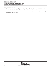 浏览型号TMS465169的Datasheet PDF文件第2页