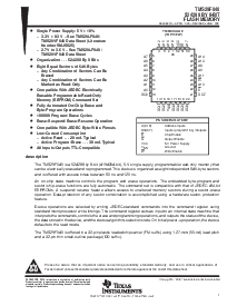 浏览型号TMS29F040的Datasheet PDF文件第1页