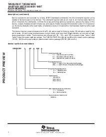 浏览型号TMS29LF800T的Datasheet PDF文件第4页