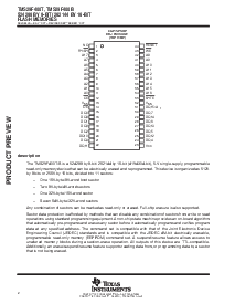 浏览型号TMS29F400T的Datasheet PDF文件第2页