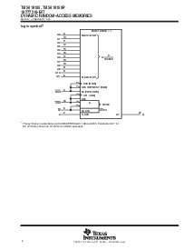 浏览型号TMS416100的Datasheet PDF文件第2页