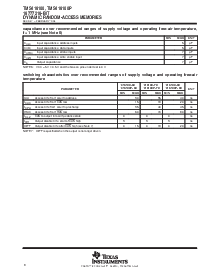 浏览型号TMS416100的Datasheet PDF文件第8页