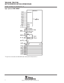 浏览型号TMS416809的Datasheet PDF文件第4页