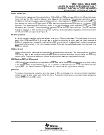 浏览型号TMS418169A的Datasheet PDF文件第5页