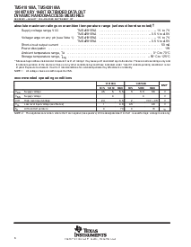 浏览型号TMS418169A的Datasheet PDF文件第6页