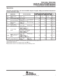 浏览型号TMS418169A的Datasheet PDF文件第7页