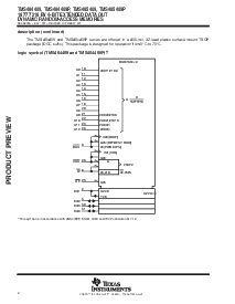 浏览型号TMS464409的Datasheet PDF文件第2页