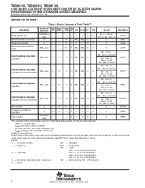 浏览型号TMS664814的Datasheet PDF文件第6页